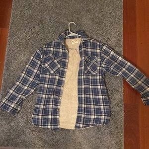Wrangler authentic fleece lined flannel